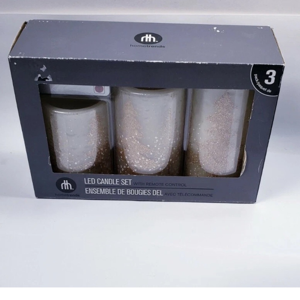 Hometrends LED Candle Set With Remote Control - Picture 2 of 6